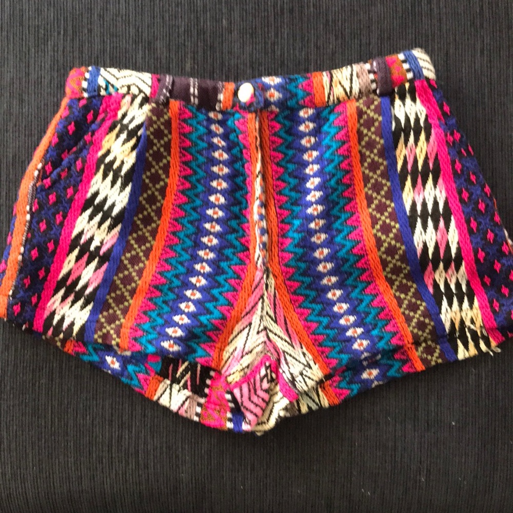 Angie multicolored S shorts